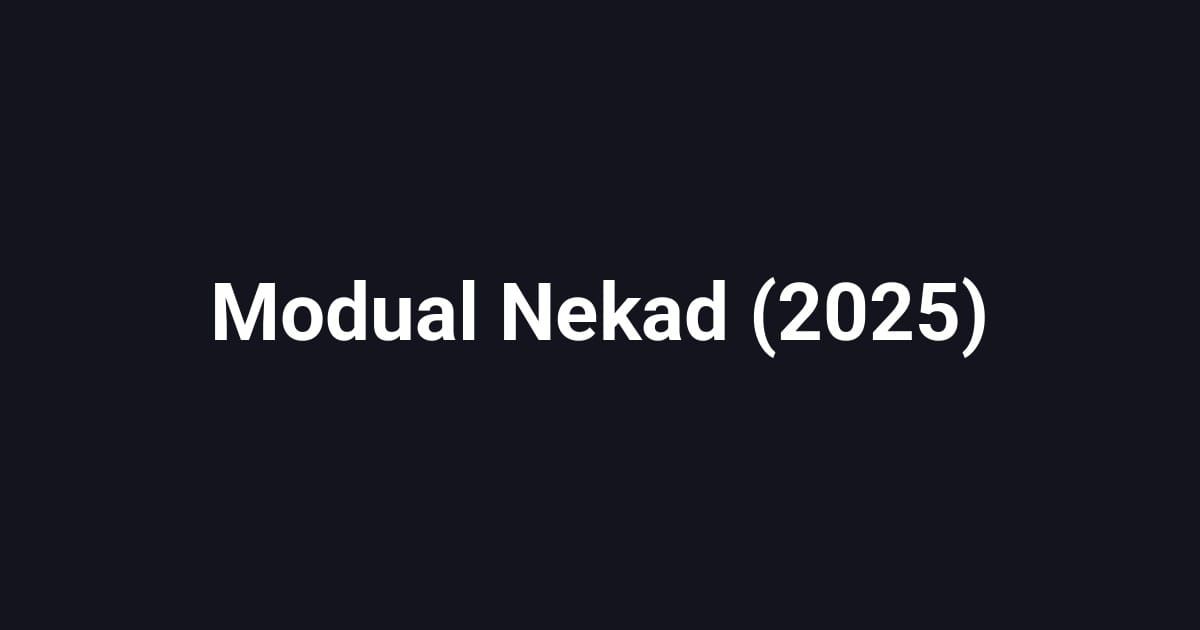 Modual Nekad (2025)