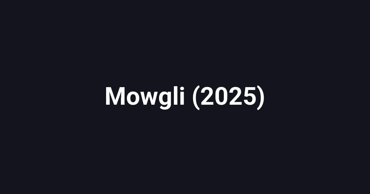 Mowgli (2025)