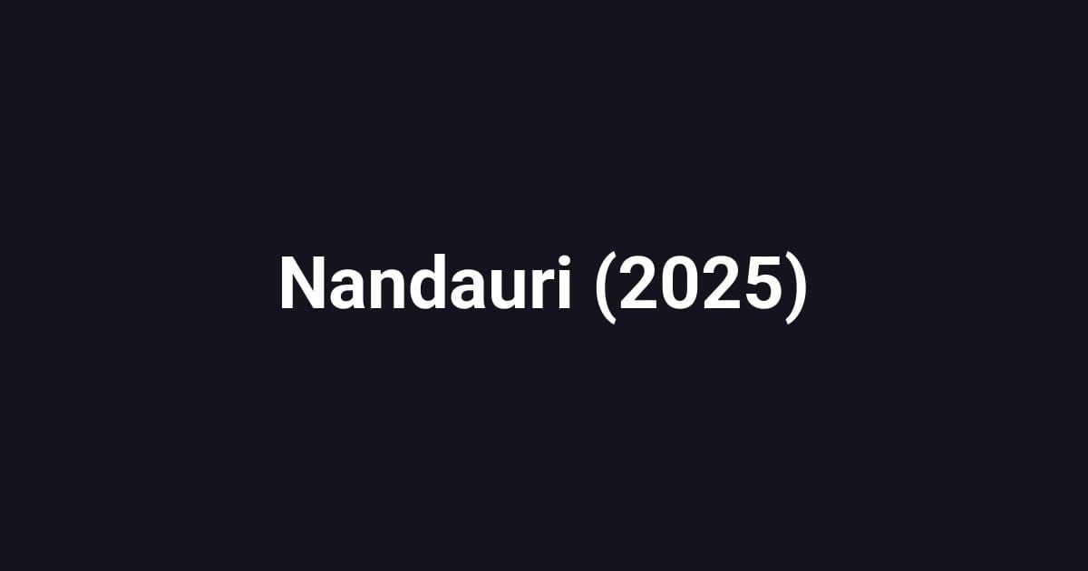 Nandauri (2025)