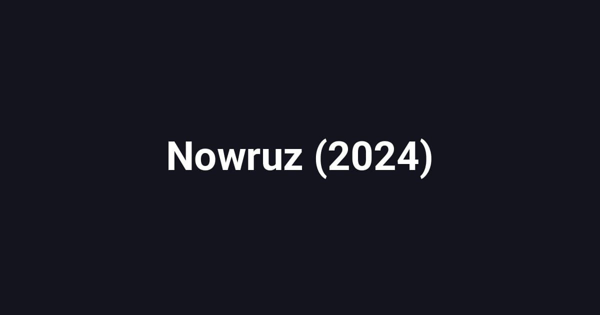 Nowruz (2024)