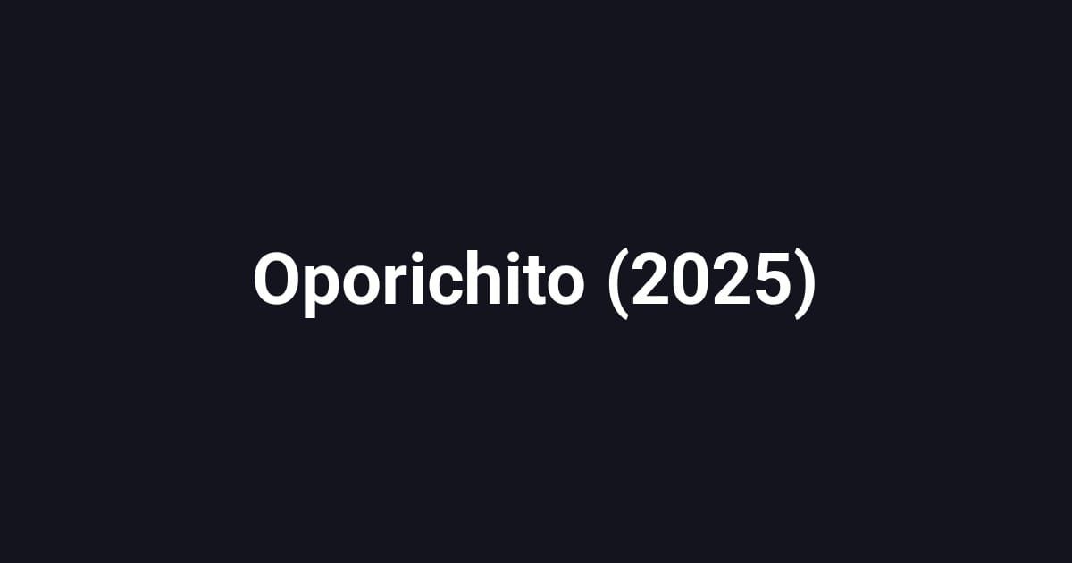 Oporichito (2025)