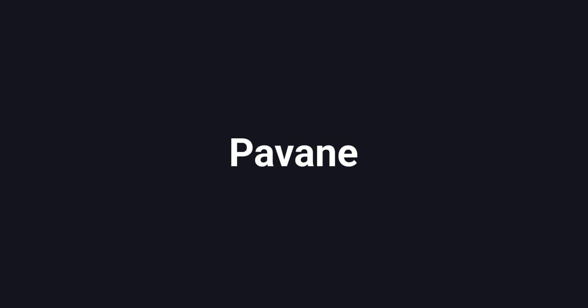 Pavane