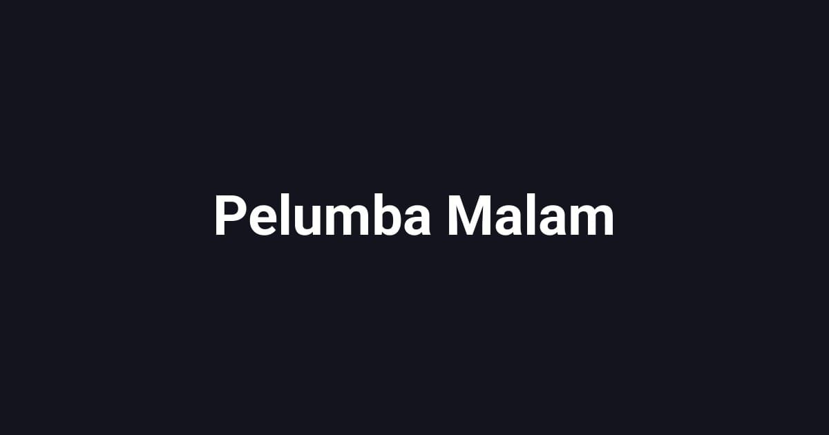 Pelumba Malam