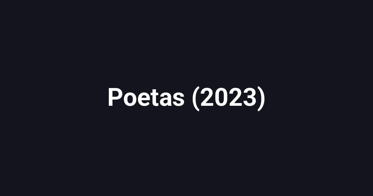 Poetas (2023)
