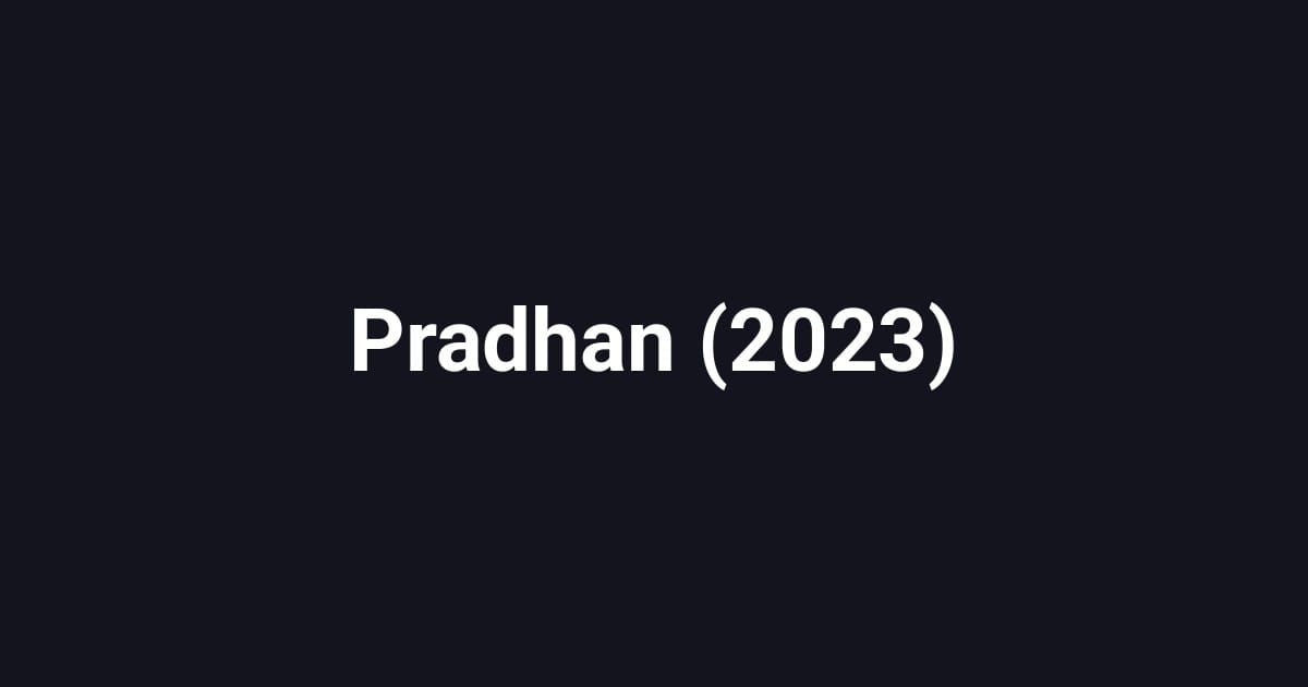 Pradhan (2023)