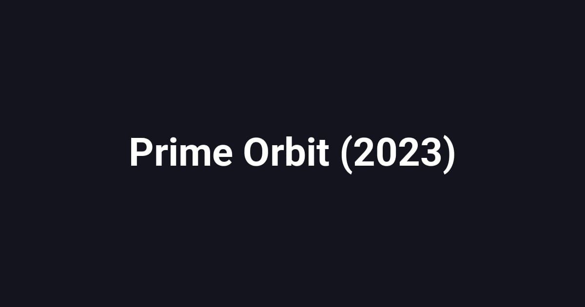 Prime Orbit (2023)