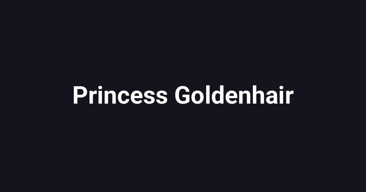 Princess Goldenhair