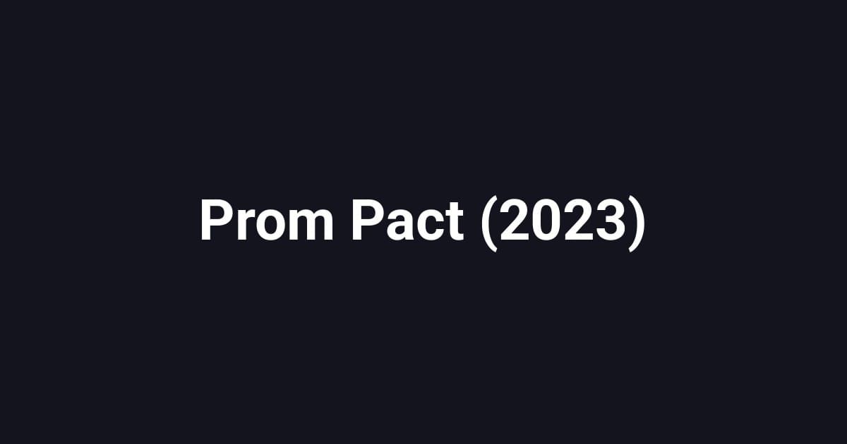 Prom Pact (2023)