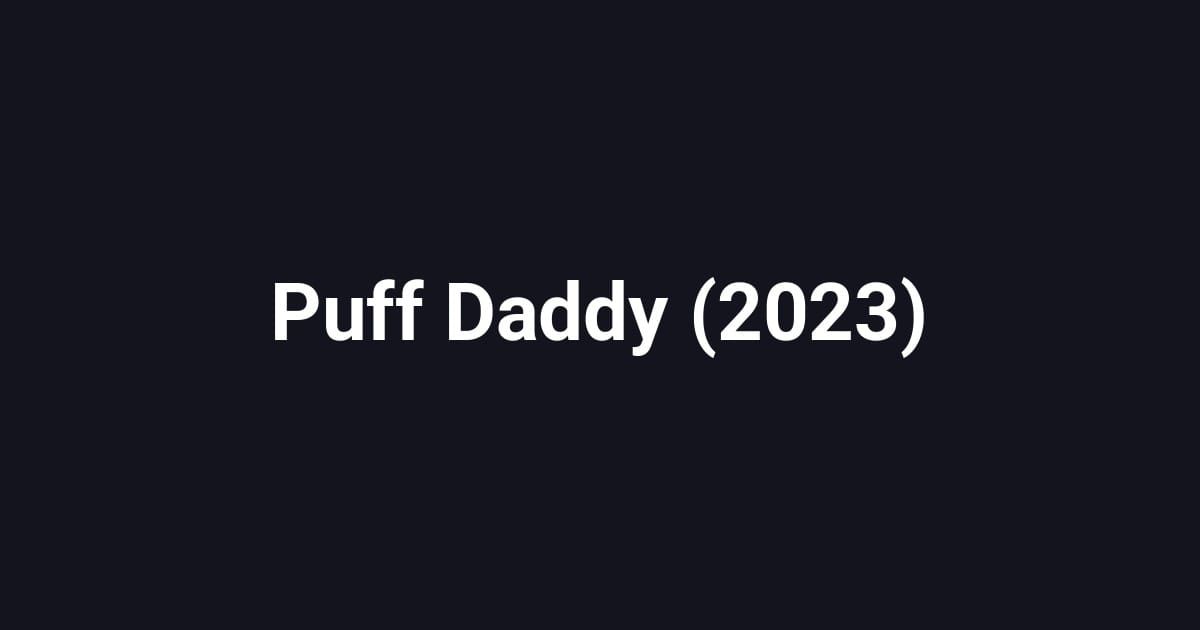 Puff Daddy (2023)