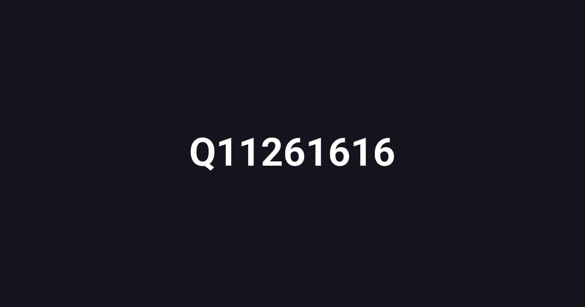 Q11261616