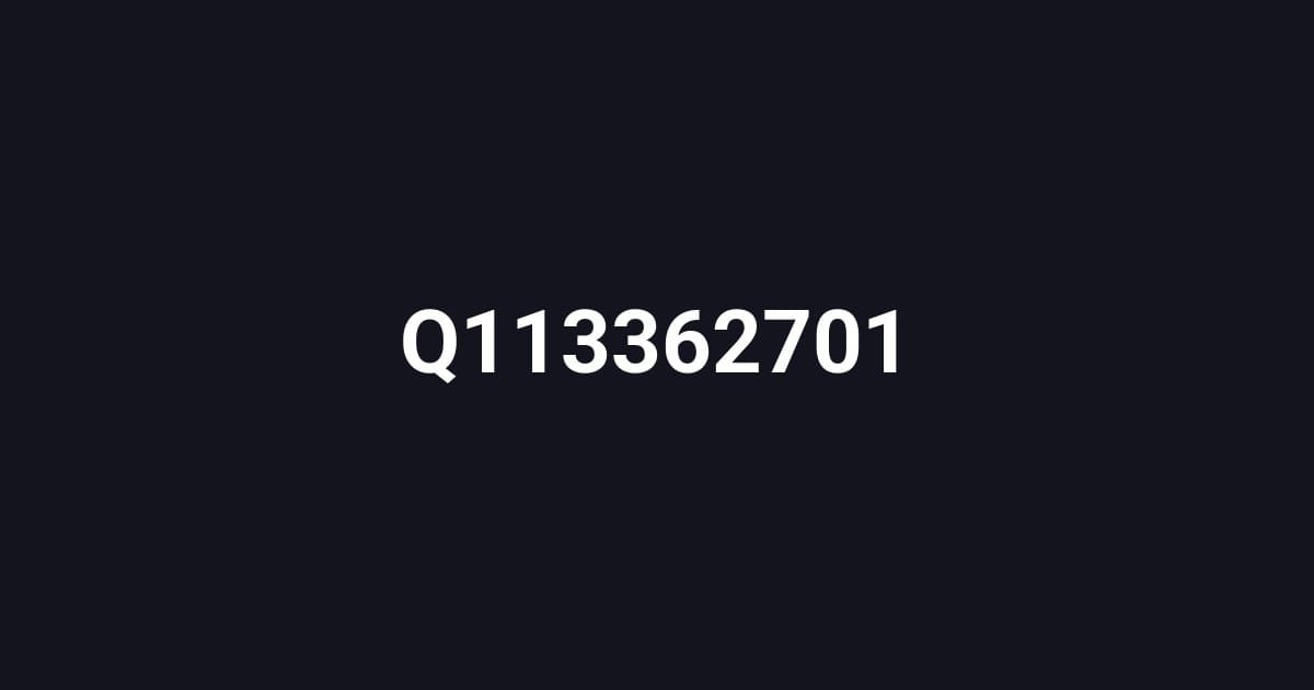 Q113362701