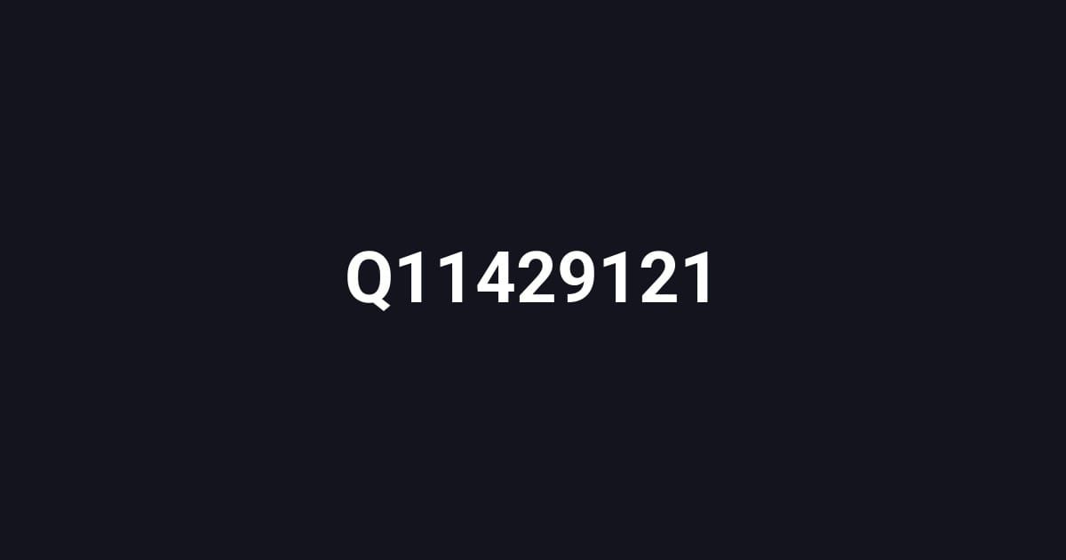 Q11429121