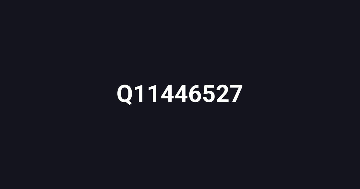 Q11446527