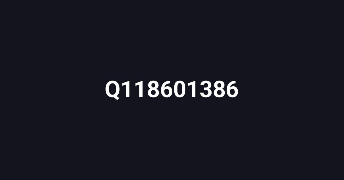 Q118601386