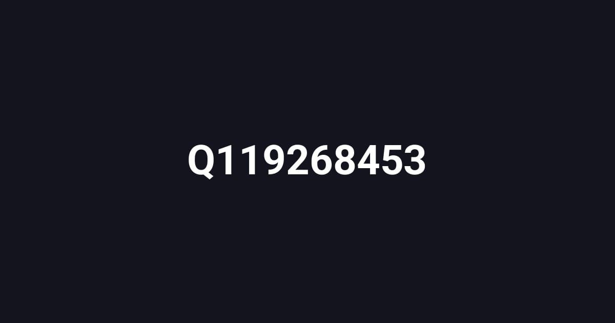 Q119268453