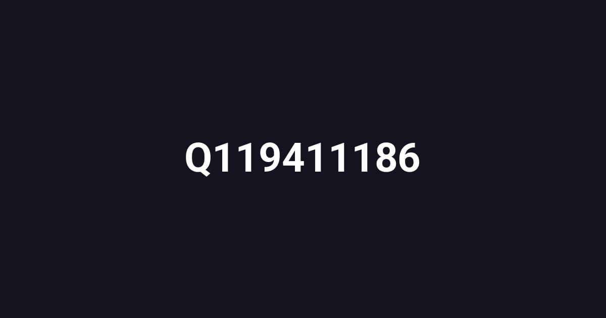 Q119411186
