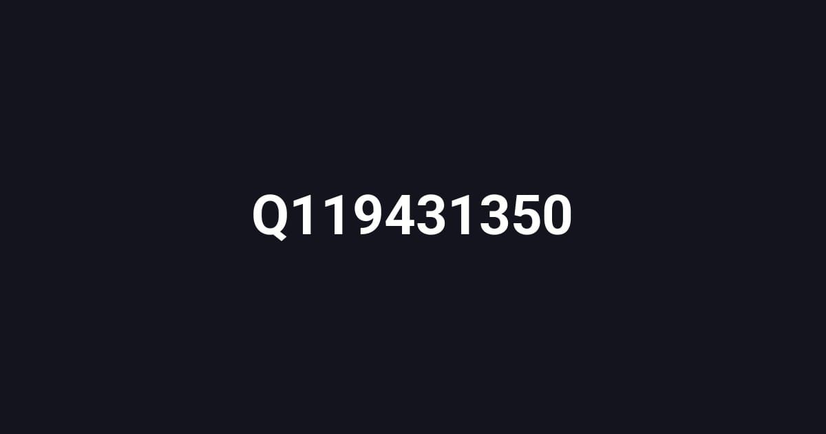 Q119431350