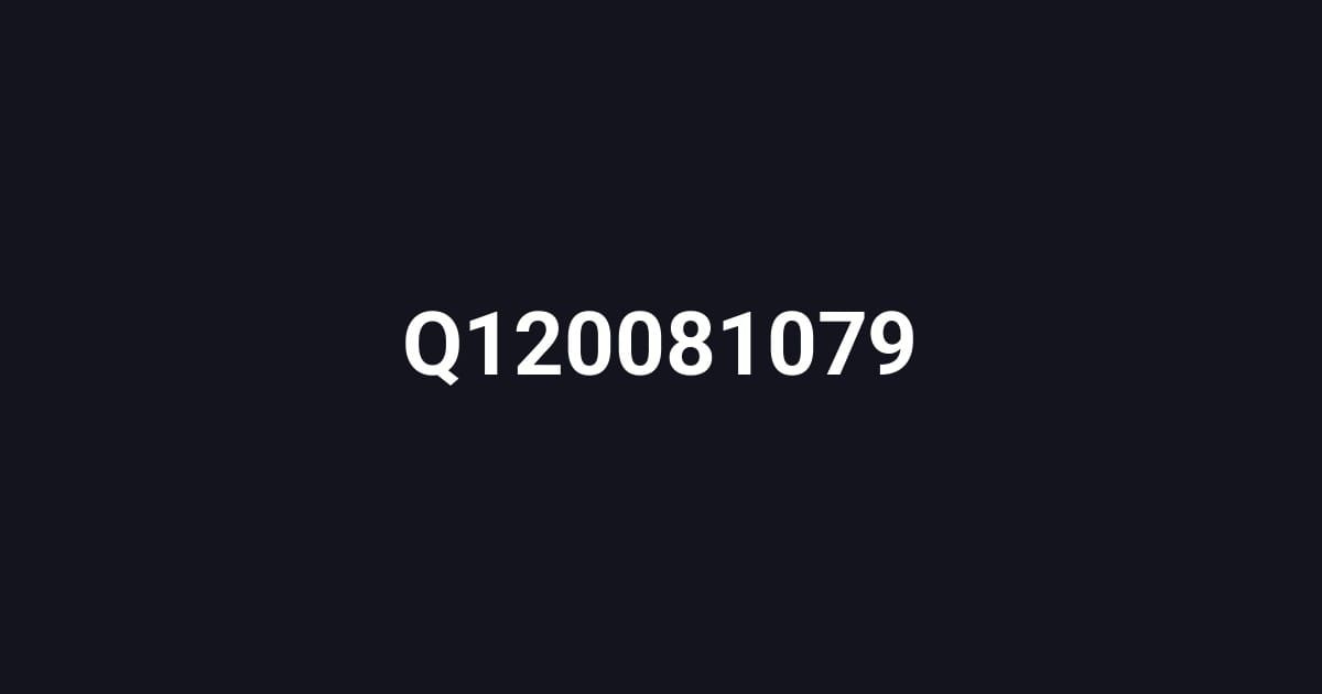 Q120081079