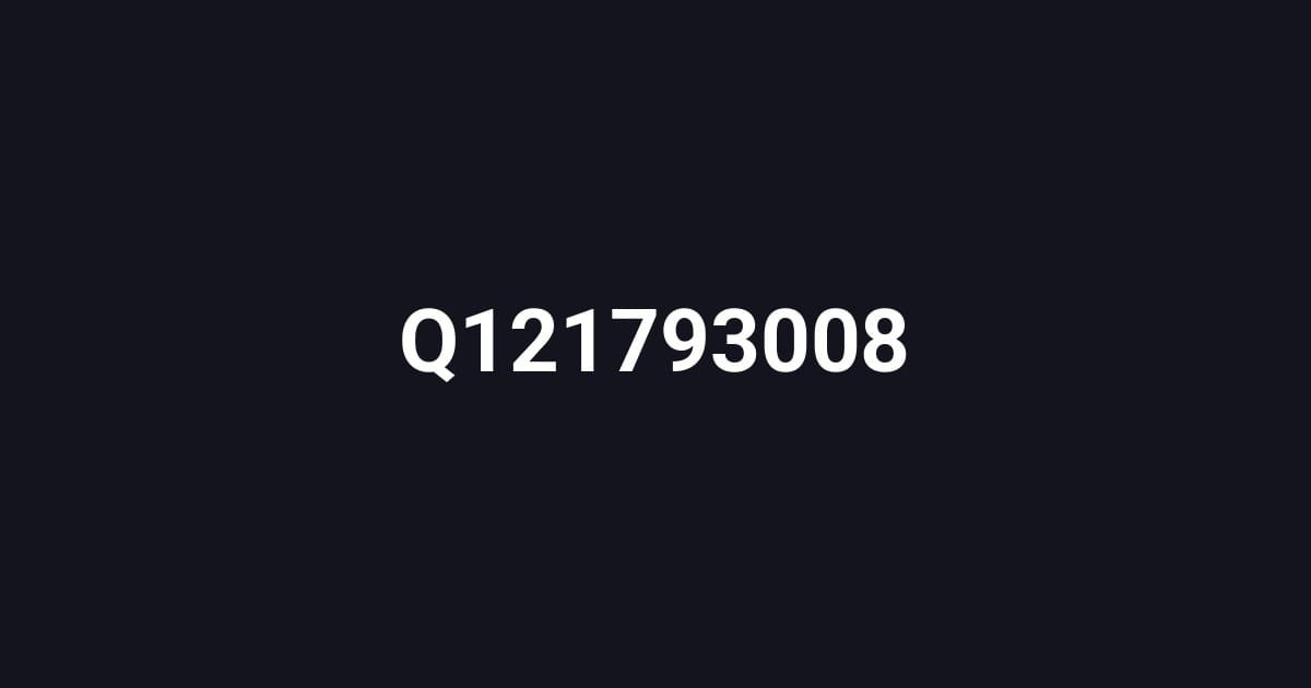 Q121793008
