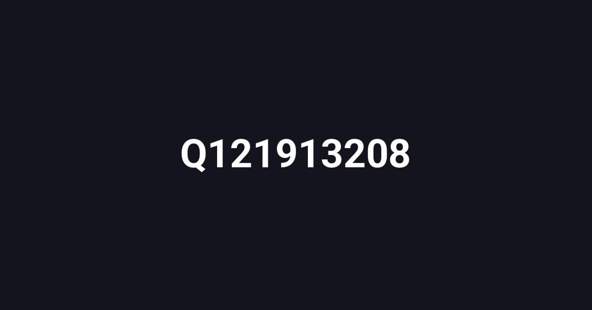 Q121913208