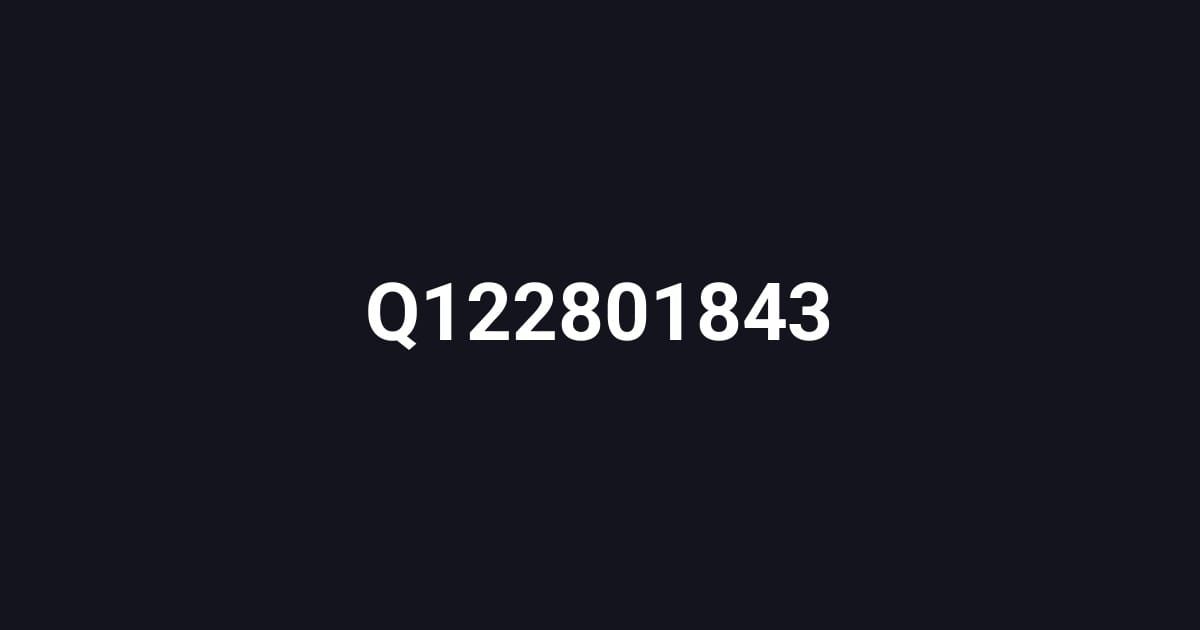 Q122801843