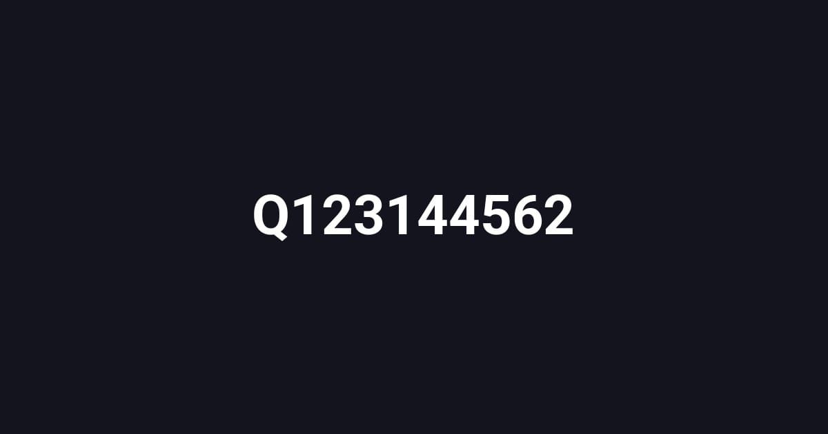Q123144562