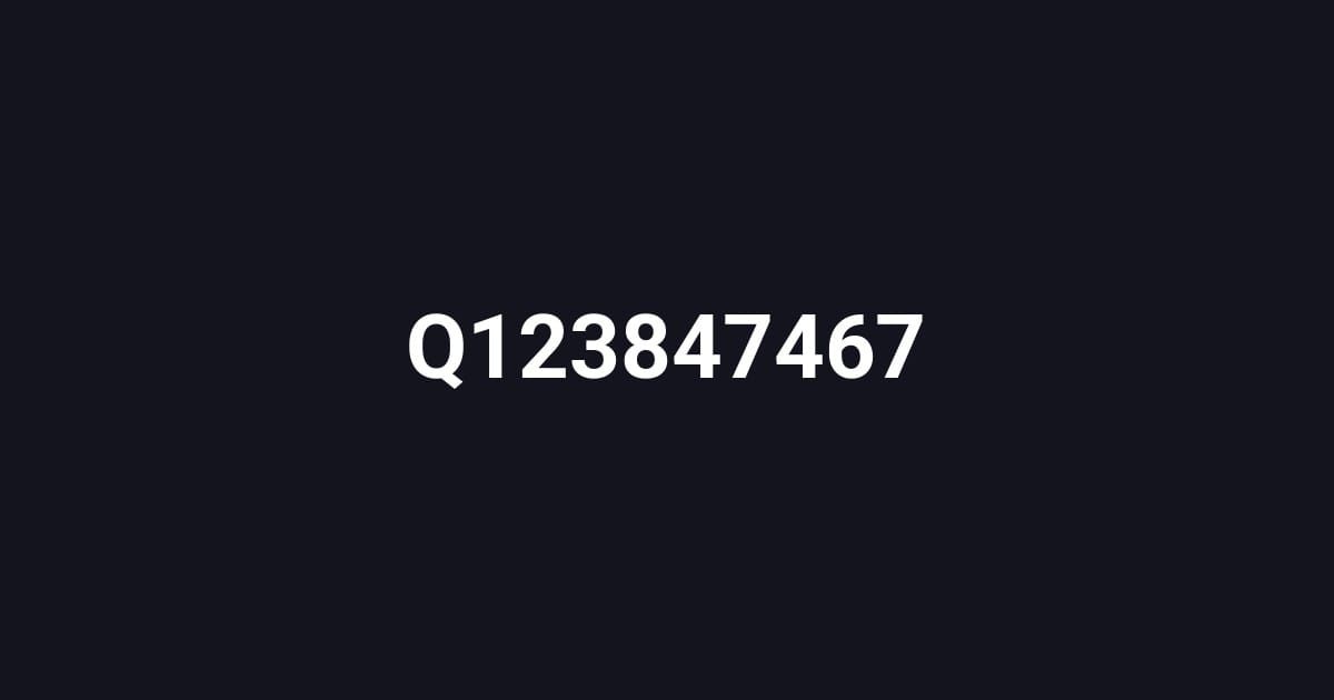 Q123847467