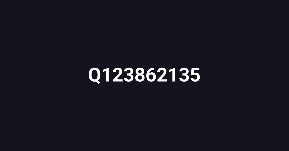 Q123862135
