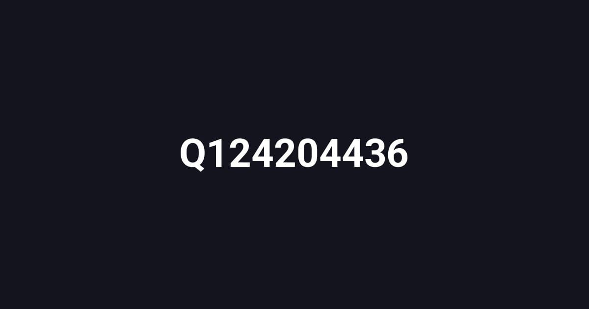 Q124204436