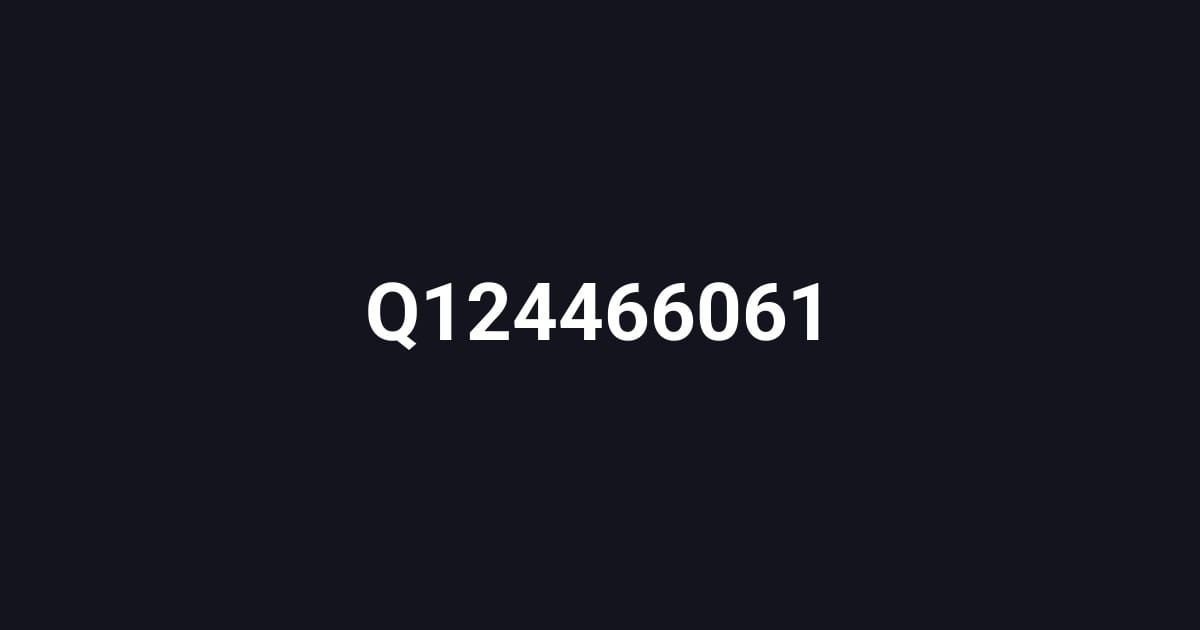 Q124466061