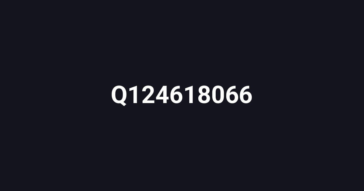 Q124618066