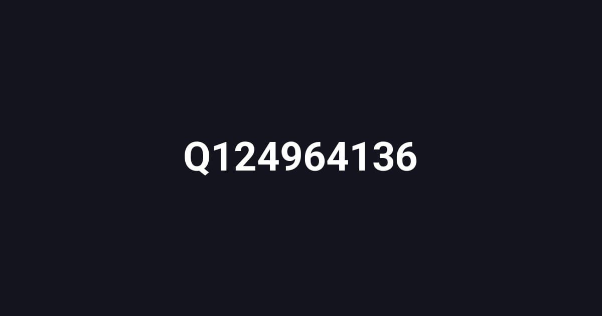 Q124964136