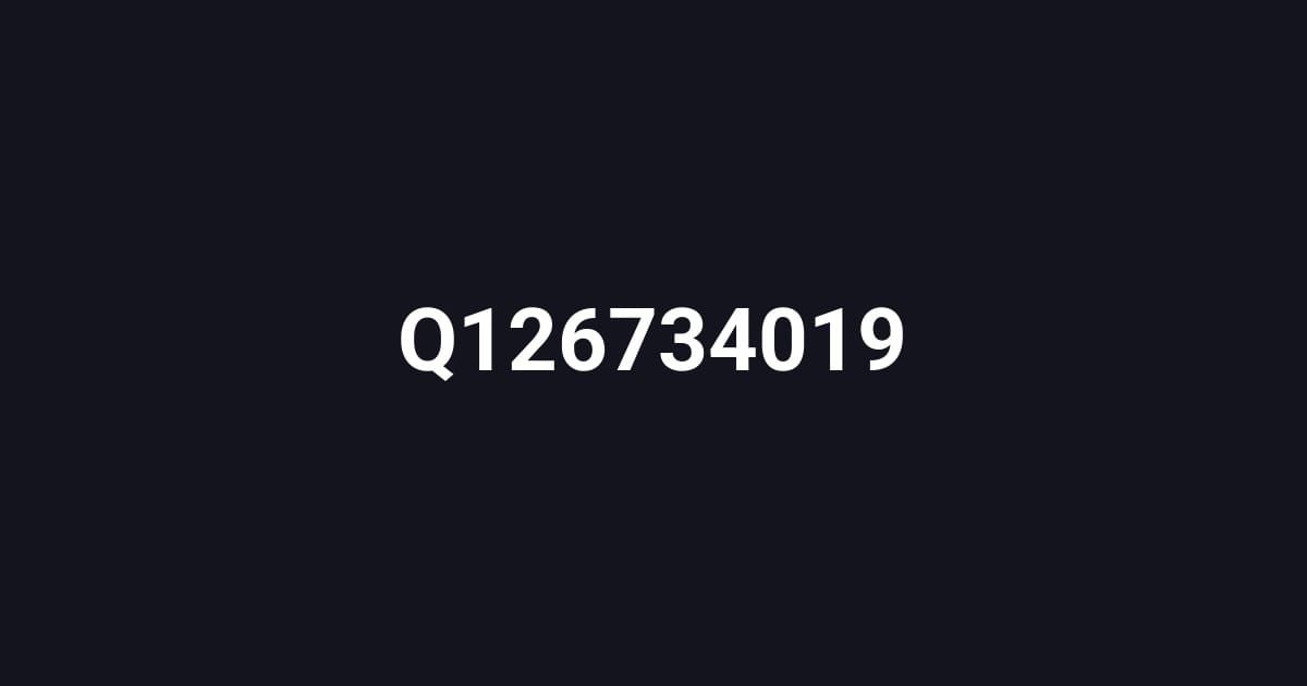Q126734019