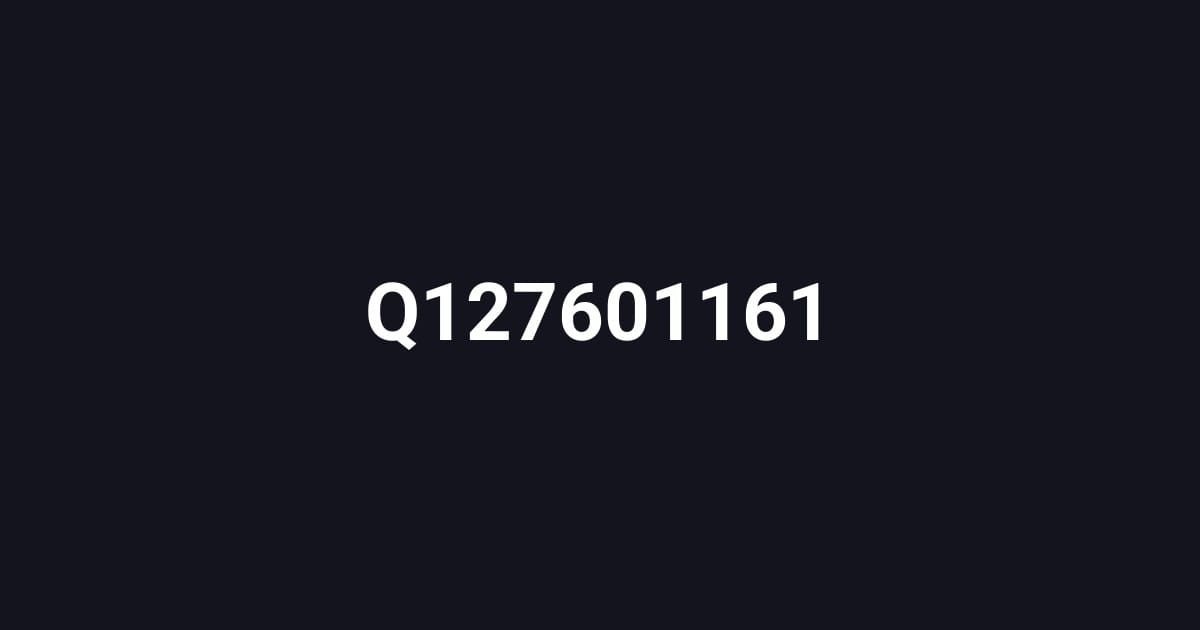 Q127601161