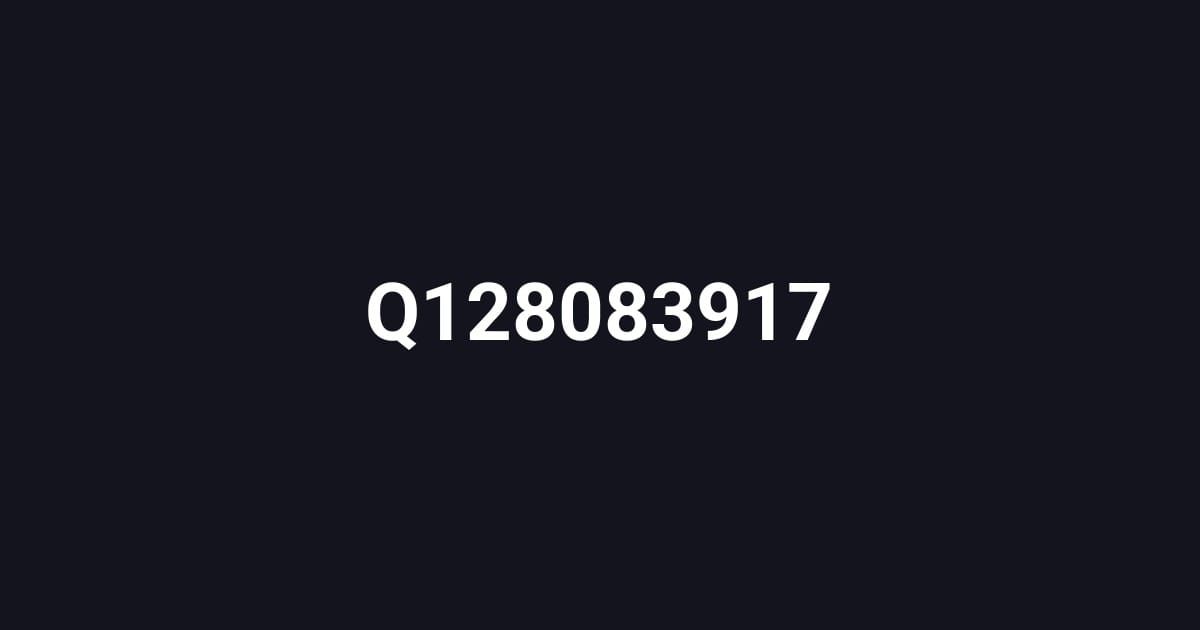 Q128083917