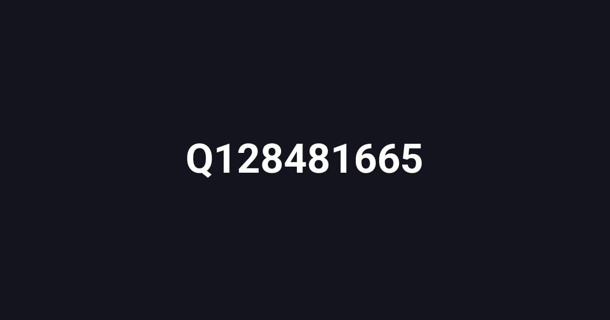 Q128481665
