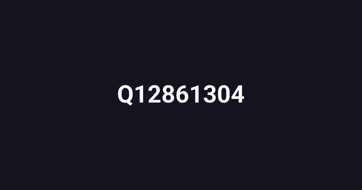 Q12861304