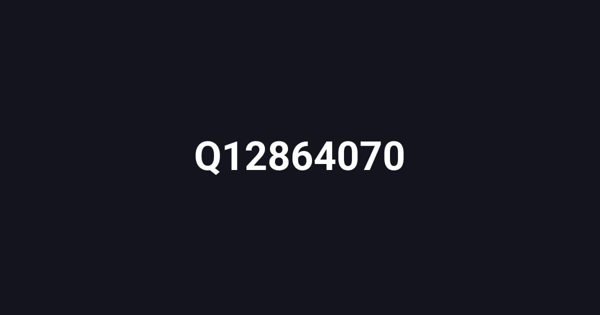 Q12864070