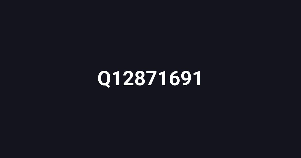 Q12871691