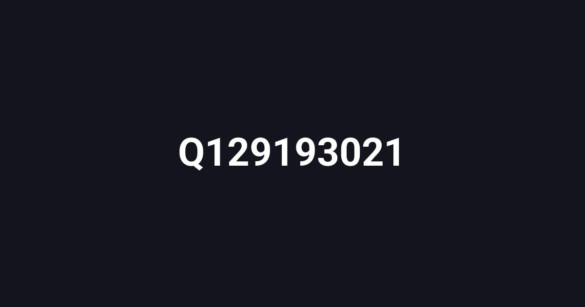 Q129193021