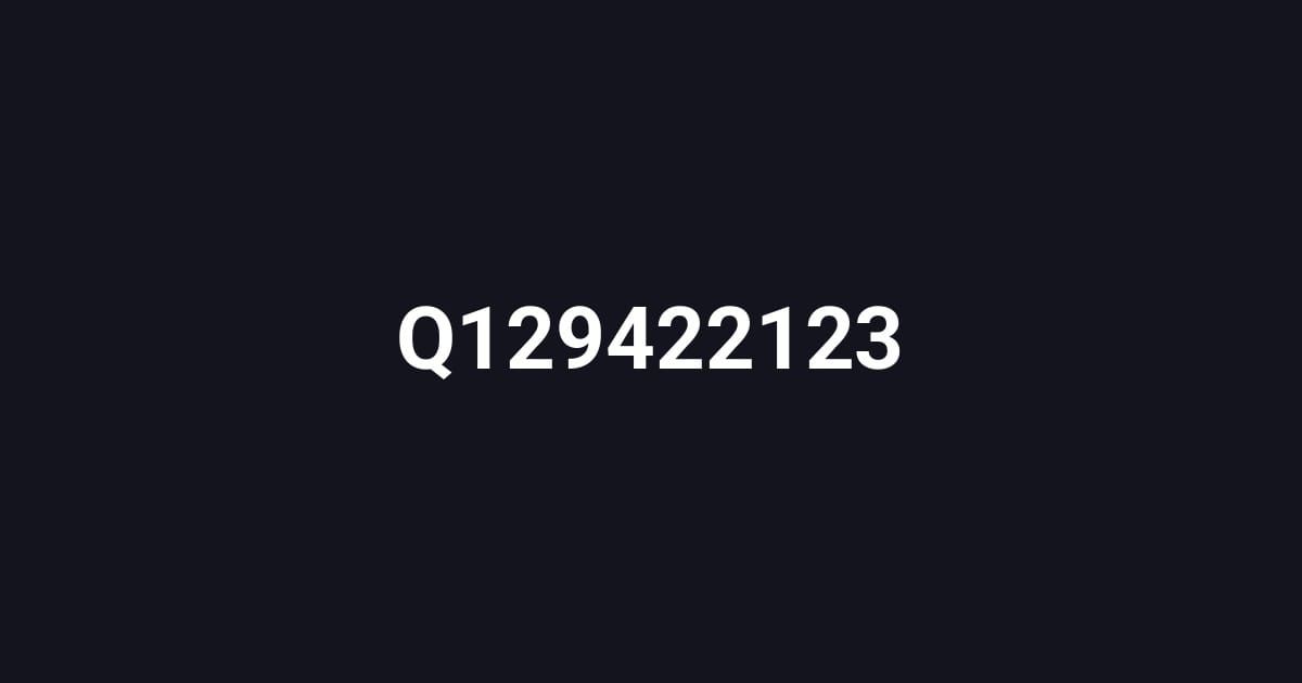 Q129422123