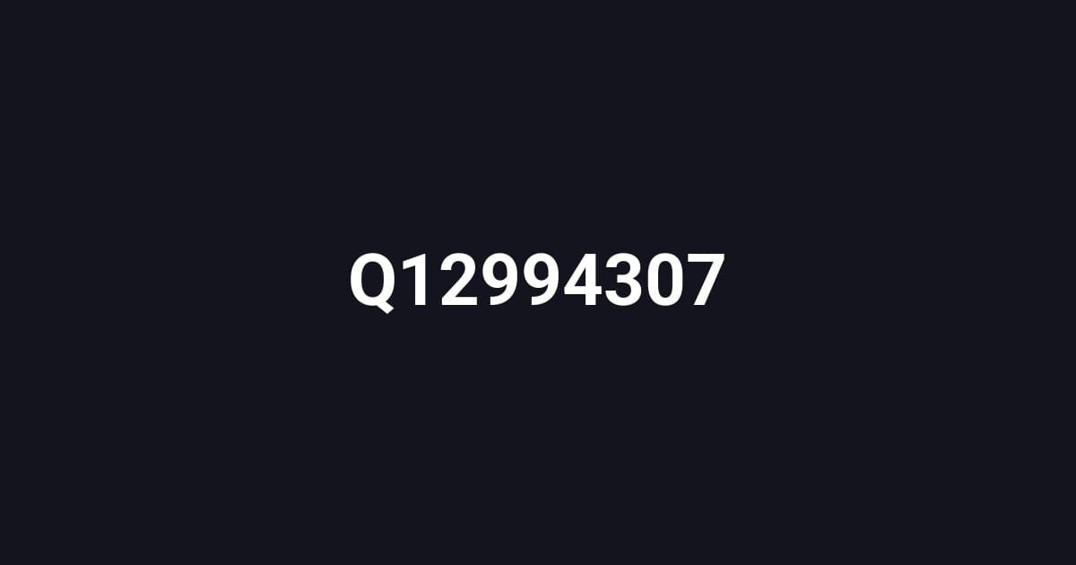 Q12994307