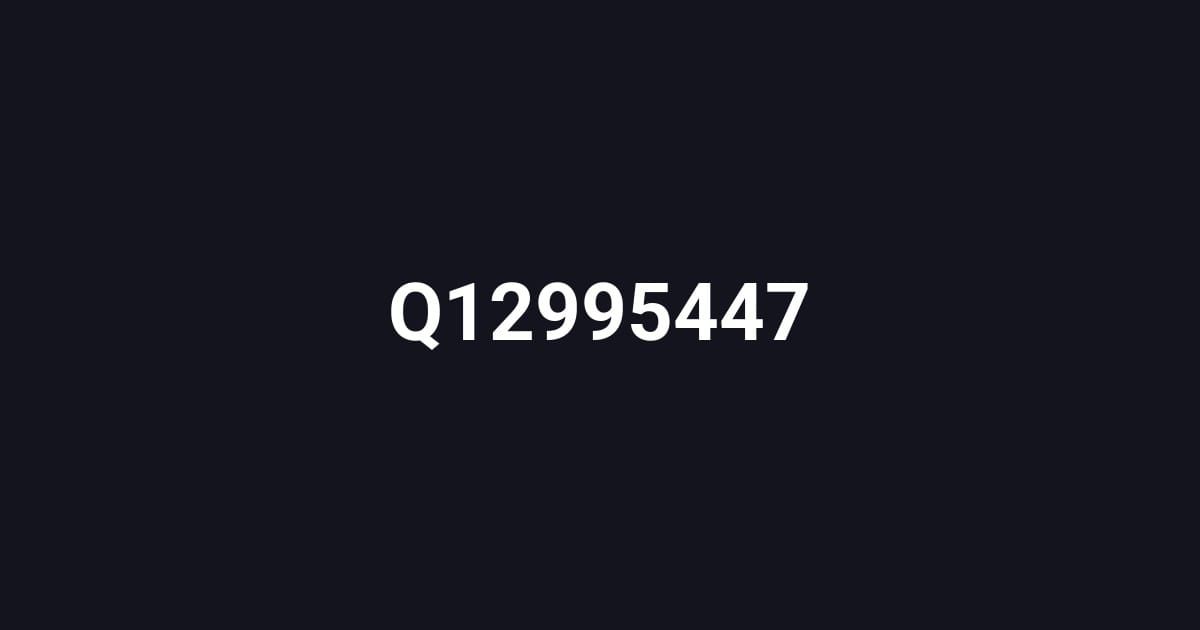 Q12995447