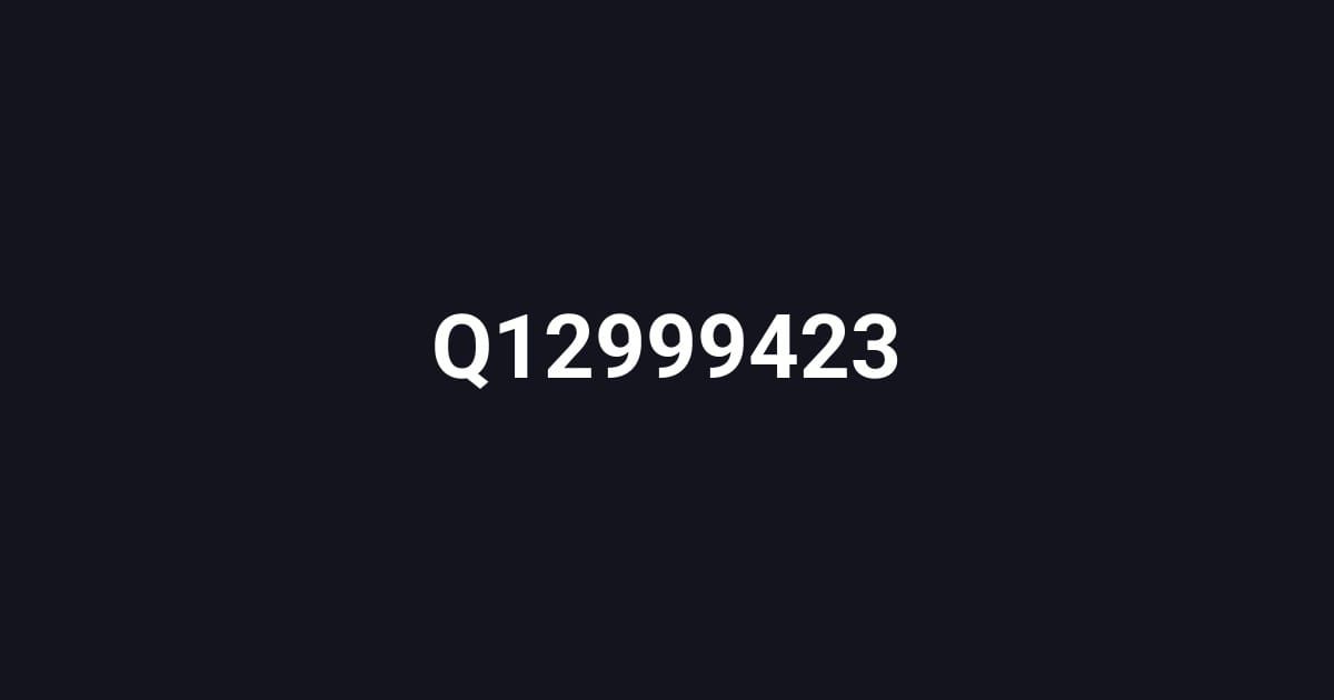 Q12999423