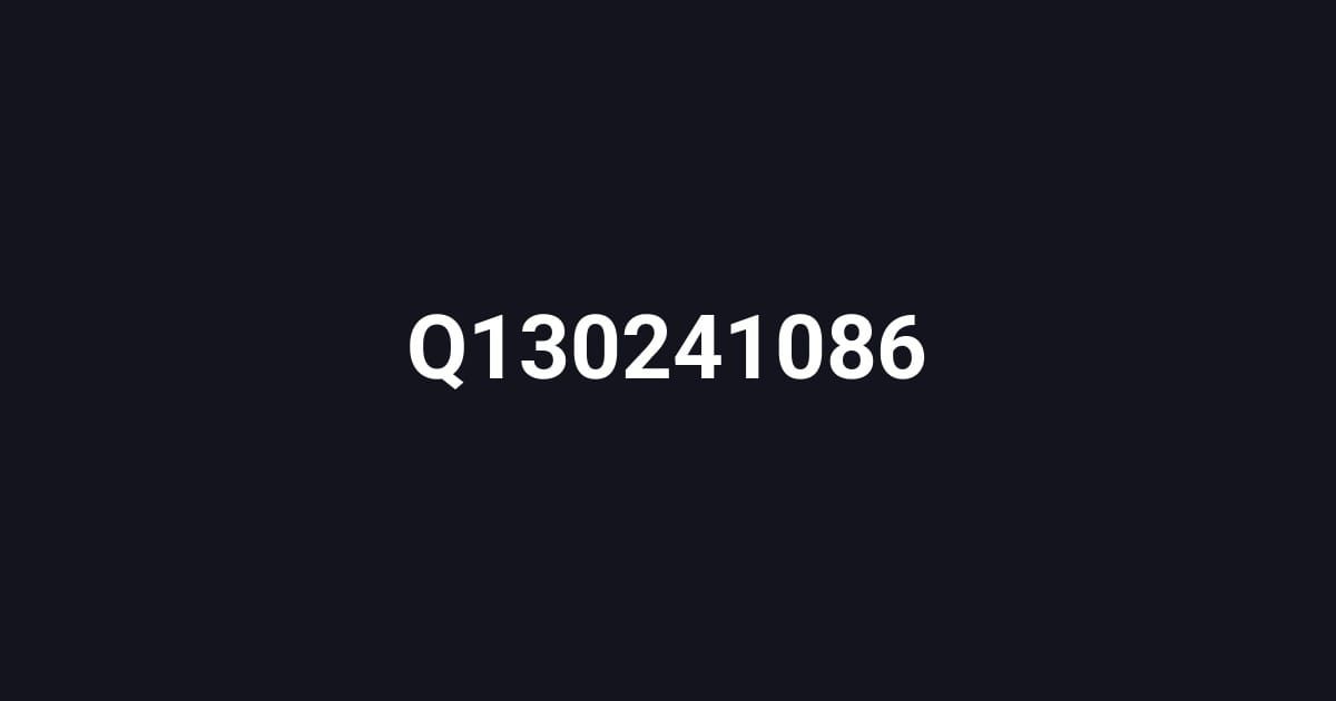 Q130241086