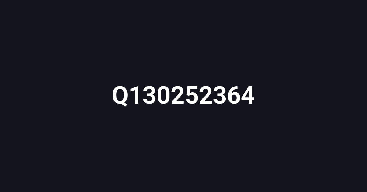 Q130252364