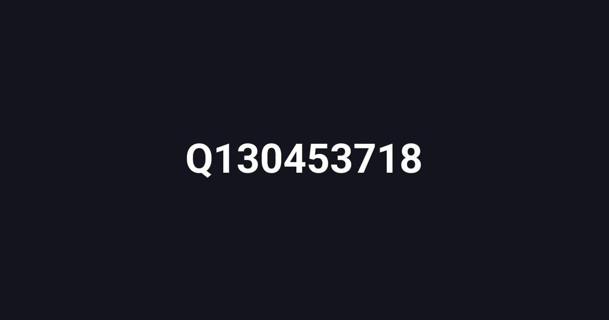 Q130453718