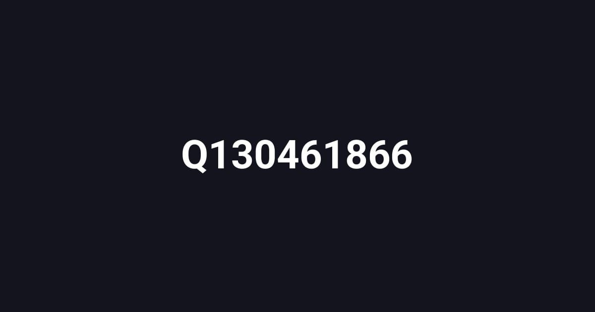 Q130461866