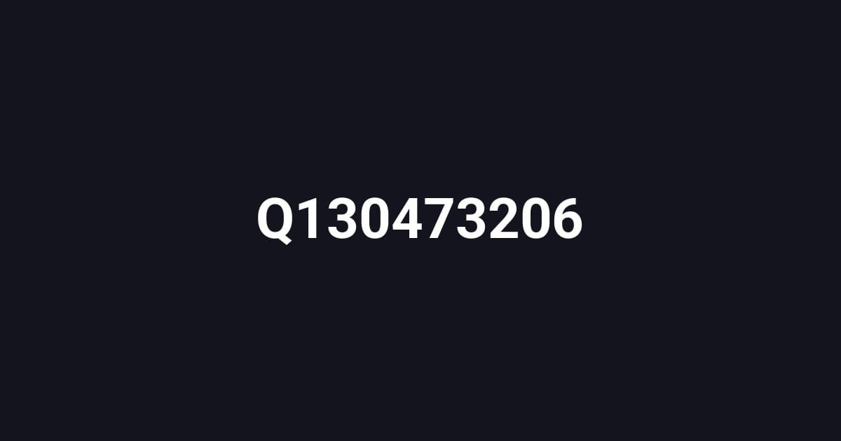 Q130473206