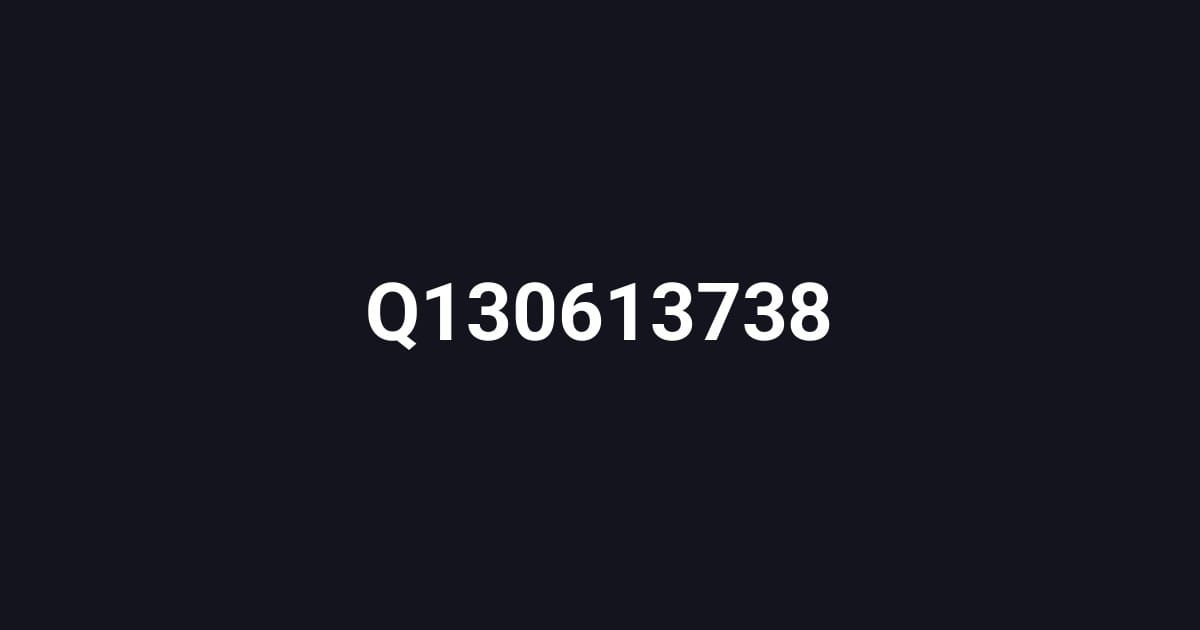 Q130613738